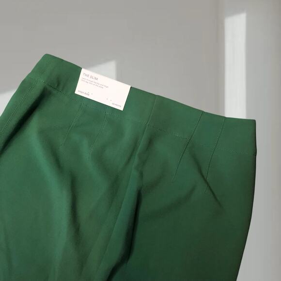 Ann Taylor Petite “The Slim” Tailored Pants – Bright Green (00P, NWT) - Picture 5 of 7